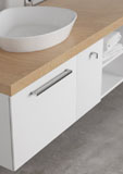 maniglia 3130 MANIGLIA 3130, maniglie di design. Mital produttore di maniglie: maniglia in zama pressofusa, completa di viti m4 x 25.