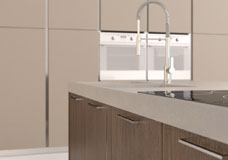 maniglia 3130 MANIGLIA 3130, maniglie di design. Mital produttore di maniglie: maniglia in zama pressofusa, completa di viti m4 x 25.