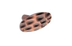 Pomolo in zama pressofusa 470, completo di vite M4 x 25 