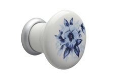 pomello 040 POMELLO 040, pomoli di design. Mital produttore di pomoli: pomolo in ceramica con bussola in ottone. base di ottone tornito, completo di vite m4 x 25.