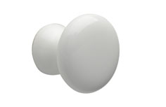 pomello 050 POMELLO 050, pomoli di design. Mital produttore di pomoli: pomolo in ceramica completo di vite m4 x 25.