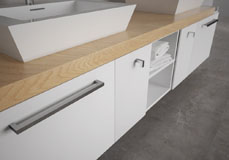 pomello 130 POMELLO 130, pomoli di design. Mital produttore di pomoli: pomolo in zama pressofusa, completo di vite m4 x 25.
