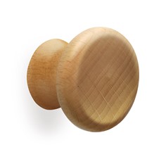 pomello 134 POMELLO 134, pomoli di design. Mital produttore di pomoli: pomolo in legno tornito con bussola ottone completo di vite m4 x 25.