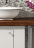 pomello 140 POMELLO 140, pomoli di design. Mital produttore di pomoli: pomolo in zama pressofusa, completo di vite m4 x 25.