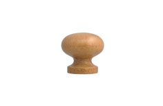 pomello 279 POMELLO 279, pomoli di design. Mital produttore di pomoli: pomolo in legno tornito con bussola ottone, completo di vite m4 x 25.