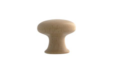 pomello 347 POMELLO 347, pomoli di design. Mital produttore di pomoli: pomolo in legno tornito con bussola ottone, completo di vite m4 x 25.