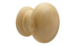 pomello 369 POMELLO 369, pomoli di design. Mital produttore di pomoli: pomolo in legno tornito con bussola ottone, completo di vite m4 x 25.