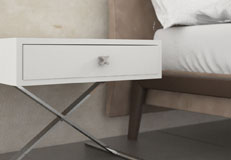pomello 435 POMELLO 435, pomoli di design. Mital produttore di pomoli: pomolo in zama pressofusa completo di vite m4 x 25.