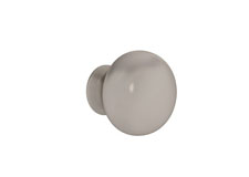 pomello 655 POMELLO 655, pomoli di design. Mital produttore di pomoli: pomolo in lamiera d'acciaio con base zama, completo di vite m4 x 25.