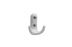 appendiabiti da parete 4123 APPENDIABITI DA PARETE 4123, portabiti di design. Mital produttore di portabiti: gancetto in zama pressofusa, completo di viti.
