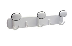appendiabiti da parete TA93 APPENDIABITI DA PARETE TA93, portabiti di design. Mital produttore di portabiti: tavoletta resina goffrata, completa di viti e tasselli.