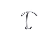 coat hook 1020 COAT HOOK 1020, design coat hooks. Mital manufactures coat hooks: die-cast zamac coat hook with screws.