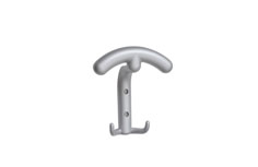 coat hook 1030 COAT HOOK 1030, design coat hooks. Mital manufactures coat hooks: die-cast zamac coat hook with screws.