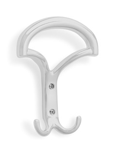 coat hook 1080 COAT HOOK 1080, design coat hooks. Mital manufactures coat hooks: die-cast zamac coat hook with screws.
