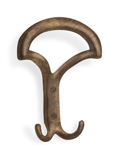 coat hook 1080 COAT HOOK 1080, design coat hooks. Mital manufactures coat hooks: die-cast zamac coat hook with screws.