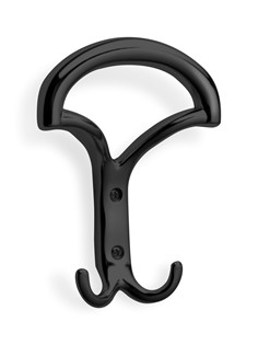 coat hook 1080 COAT HOOK 1080, design coat hooks. Mital manufactures coat hooks: die-cast zamac coat hook with screws.