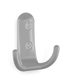 coat hook 4123 COAT HOOK 4123, design coat hooks. Mital manufactures coat hooks: die-cast zamac coat hook with screws.