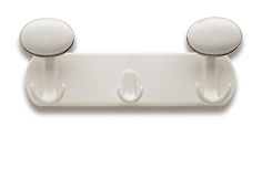 coat hook TA92 COAT HOOK TA92, design coat hooks. Mital manufactures coat hooks: embossed resin board with screws and dowels.