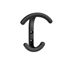 Black coat hook art. 1950 