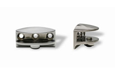 shelf bracket RM04 SHELF BRACKET RM04, design shelf brackets. Mital manufactures shelf brackets: die-cast zamac shelf bracket with screws and dowels.